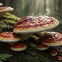 Lesklokorka lesklá (reishi)